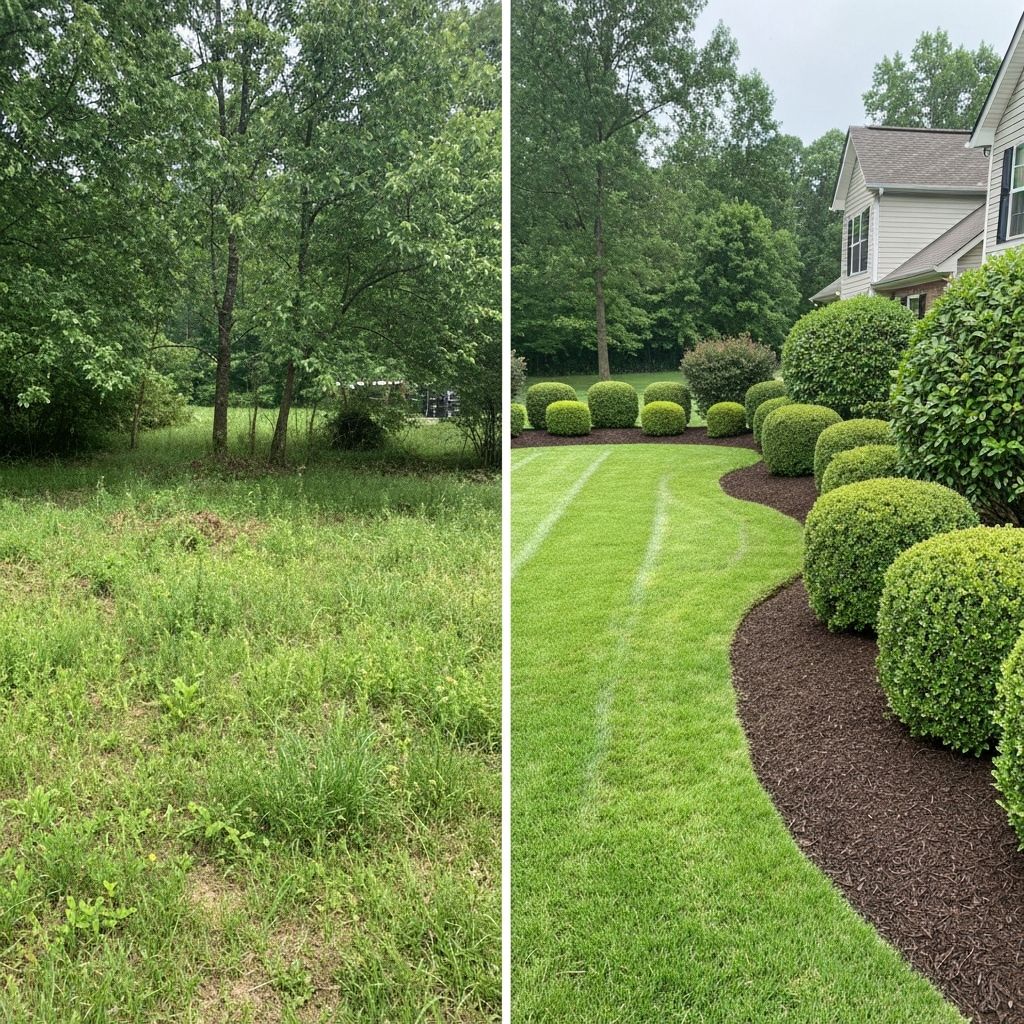 Yard transformation project
