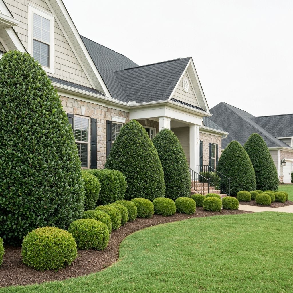 Hedge trimming project